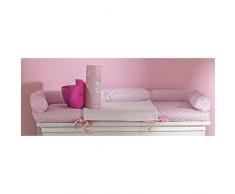 Picci I20PU00 Fasciatoio Tinta Unita, Rosa
