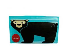 Bustine Portamerenda 3 Sprouts - Contenitore Alimentare Riutilizzabile