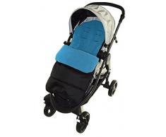 Coprigambe/Cosy Toes compatibile con passeggino Jane Crosswalk oceano blu