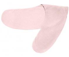 Ideenreich 2466 IDEENREICH - Federa per cuscino per allattamento, 190 cm, colore: Rosa