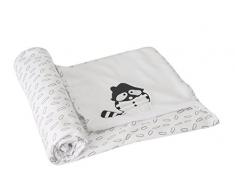 Tots by Smart Rike 360220 bambù letto set, bianco