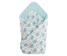 Cuscino a incastro 100% cotone, 75 x 75 cm, copertina double-face, morbido tutto lanno, multifunzionale, anallergico, per neonati