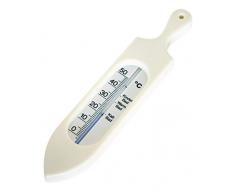 Rotho Babydesign Termometro per bagnetto, Da 0 mesi, Senza mercurio, TOP/Bella Bambina, Bianco perlato Crema, 20057010001
