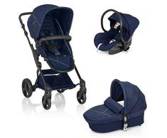 Brevi 774-653 Presto City Sistema Modulare con Navicella Morbida, Blue Jeans
