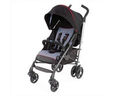 Chicco Chicco Liteway 3 – Passeggino leggero e compatto, supporta fino a 22 kg, colore a quadri bianco e nero (piede polla) 1 pezzo 7500 g