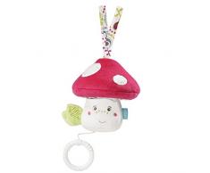 Fehn, peluche con mini carillon integrato che emette una delicata melodia, da appendere alla carrozzina, al marsupio o al lettino, per neonati e bambini da 0 mesi