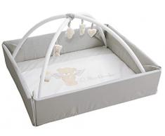 Roba 75001 S111 Disegno Orsocchiotto Tappeto da Gioco, Grigio