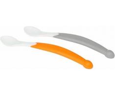 Bebeconfort - Confezione 2 cucchiai morbidi, collezione 2012, colore: Bianco