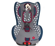 Disney 25825 Seggiolino Gruppo 0-1, 0-15kg, Disegno Mickey, Grigio