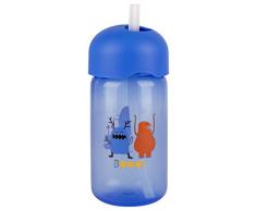 Suavinex booo Tazza di apprendimento con cannuccia Blu 18 + mesi