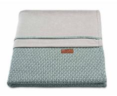 Babys Only, Coperta di maglia per bambini, 75 x 90 cm, Verde (stone green)