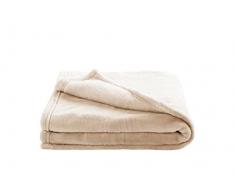 PMP microdoux Coperta in microfibra Nougat 75 x 100 cm