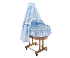 Julius Zöllner 5360019053 - Schmusefanten blu set di biancheria per culla