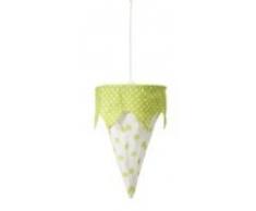 Jollein 005-005-64737 - Lampada senza accessorio per sospensione, motivo: pallini, colore: Lime