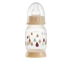 Beaba Rainbow - Biberon mezzaluna, 120 ml, colore rosa