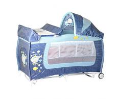 Lorelli 10080371816 letto ombrello + modalità letto a dondolo Danny 2 Blu