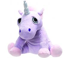 Suki Li L Peepers peluche, Shimmer Unicorn, medium