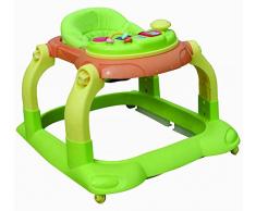 Joyello JL-920O Girello Regolabile con Giochi, Verde