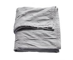 Sonnenstraße 11, Stars, Coperta per bambini, fantasia a stelline, Grigio (grau), 75 x 100 cm