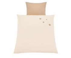 Urra 240-1801-06 - Biancheria per culla e culla Crema, 80 x 80 cm/35 x 40 cm, colore: Naturale