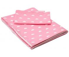 Tuctuc 6744 Copripiumone + Federa Cuscino Culla Universale Rosa Enjoy & Dream