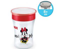 NUK Magic Cup - Tazza per imparare a 360°, senza BPA, a partire da 8 mesi, 230 ml, orso