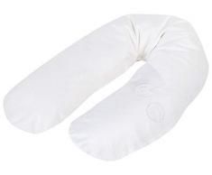 Kuli-Muli 3464 Petits Animaux - Cuscino per allattamento, 215 x 40 cm, colore: Bianco