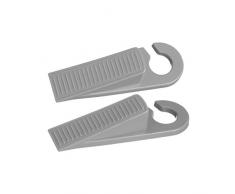 Hauck Stop Me Fermaporta Bambini, Fermaporte Sicuro Protezione Dito, Tappi Porta Antigraffio, 2 Pezzi, Grigio