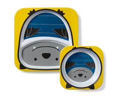 Brandnameinternal Zoo In melamina, piatto e ciotola) Set – pipistrello