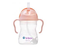 B.box - Tazza con cannuccia ponderata tutti Frutti 6+ mesi, 1 unità