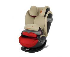 Cybex Gold Pallas S Fix Seggiolino Auto 2 in 1 con e senza ISOFIX, Bambini Gruppo 1/2/3/9-36 kg, dai 9 Mesi ai 12 Anni, Giallo (Autumn Gold)