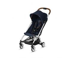 Cybex Gold Eezy S Passeggino, Meccanismo di Chiusura a 1 Mano, Leggero e Compatto, da 6 Mesi a 4 Anni Circa 17 kg, Collezione Denim, Denim Blue