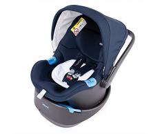 Chicco Oasys Up BebèCare Seggiolino Auto con Dispositivo Anti-abbandono Integrato, 0-6 kg, Gruppo 0+, Iconic Blue