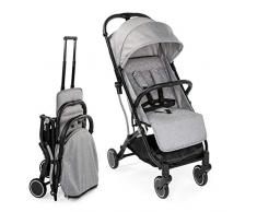 Chicco Trolley Me Passeggino Leggero da 0 Mesi a 15 kg, Passeggino Reclinabile e Pieghevole con Funzione Trolley, Chiusura Compatta, Parapioggia e Cappottina Estendibile, Portata Massima 18 kg