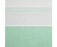 Meyco 413017 - Lenzuolo con angoli, 75 x 100 cm, colore: Menta