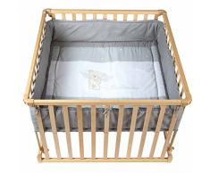 Roba 0256 S111 Disegno Orsetto Box per Bambini, 100x100 cm