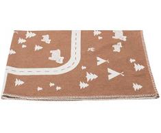 David Fussenegger 66406804 LILI - Coperta per bambini Camping, 400 g, colore: Marrone