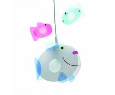 Niermann 184 Lampada a Sospensione, Pesce, Multicolore