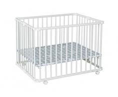 Geuther 2261+WE13 Lucilee 2261+WE - Box per bambini, motivo: pois, colore: bianco
