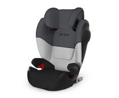 Cybex Silver, M-Fix SL Solution - Seggiolino Auto 2 in 1 per Bambini con e senza ISOFIX, Gruppo 2/3/15-36 kg, dai 9 Mesi ca. ai 12 Anni ca., Grigio (Gray Rabbit)