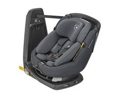 Bébé Confort Axissfix Plus Seggiolino Auto Isofix 0-18 kg, Girevole 360°, Reclinabile, ece R129 I-Size, per Bambini dai 0 a 4 Anni, Cuscino Riduttore, Authentic Graphite