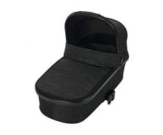 Bébé Confort Oria Culla Portatile Compatibile con Passeggini Bébé Confort, Leggera e Facile da Sollevare, 0-12 Mesi, Pieghevole, Nomad Black