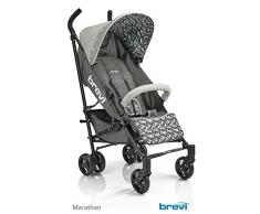 Brevi 765-026 Marathon Passeggino, Unisex, Grigio Star