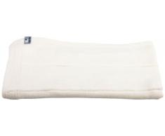 Babys Only Coperta lavorata a maglia per bambini, 95 x 70 cm, Bianco (Ecru)
