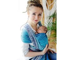 Little Frog 6926 - Fasciatoio in jacquard per neonati, misura 5, 200 g, colore: Blu