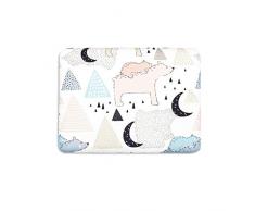 Fun with mum TOD-PIL-M-BEA-FAM - Cuscino per bambini, motivo: famiglia di orsetti