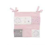Pirulos globo – Fotomurale in culla, 39 x 48 cm, colore: bianco/rosa