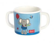 Sigikid 24431 - Tazza in melamina con elefantino Lolo Lombardo