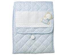 Filet - Fasciatoio da Viaggio | Fasciatoio Portatile Pieghevole per Neonato | Borsa per il Cambio Pannolino - Azzurro