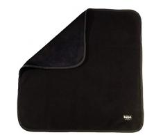 The Buppa Brand Coperta Warm&Cozy All Black, nero